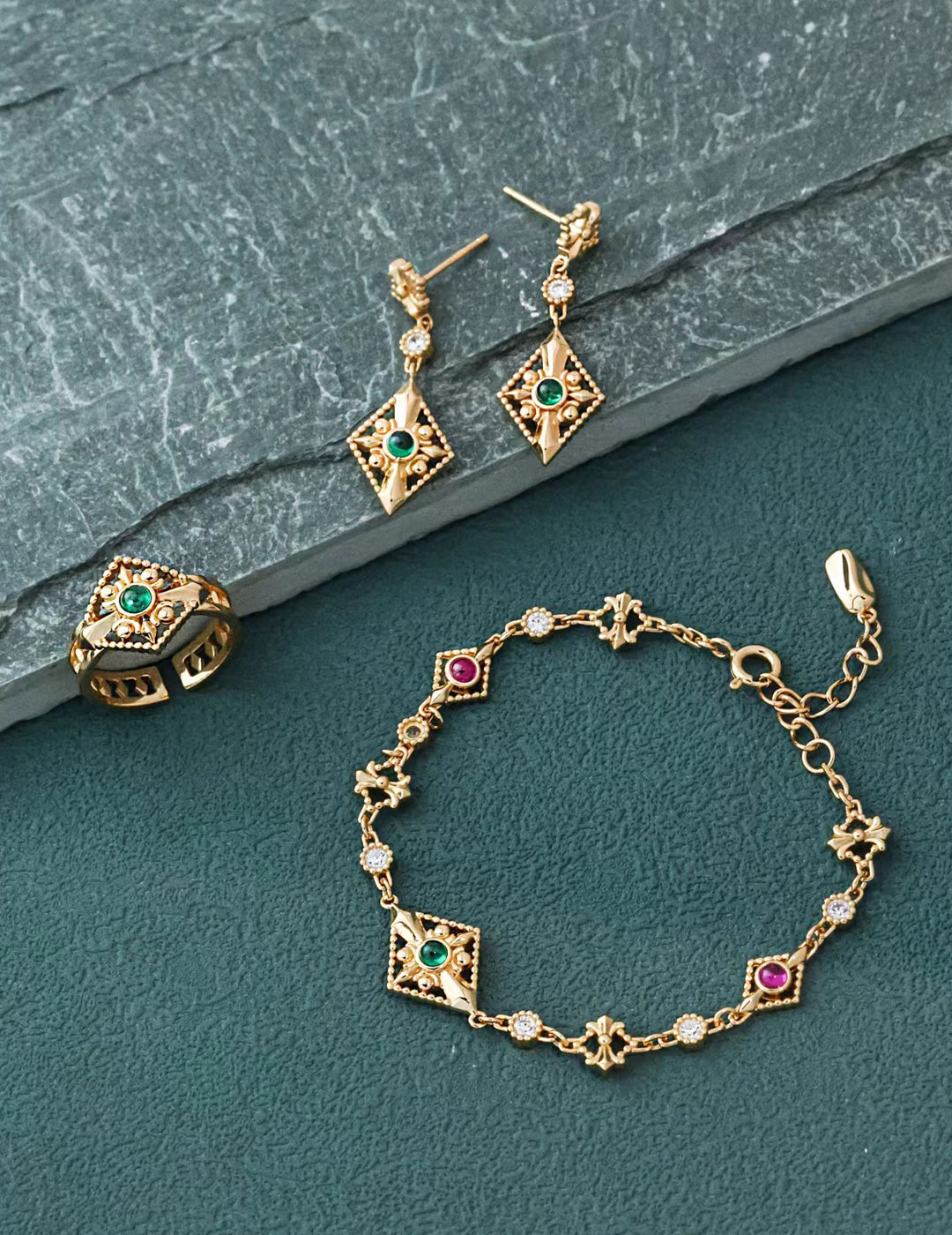 Vintage Elegance Jewelry Set-103768
